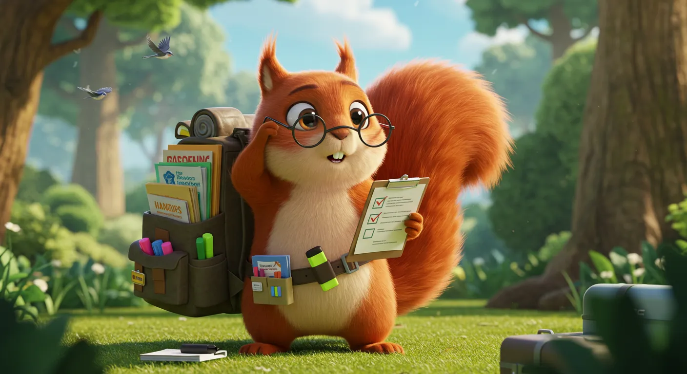 OpenAI imagined as an earnest cartoon squirrel